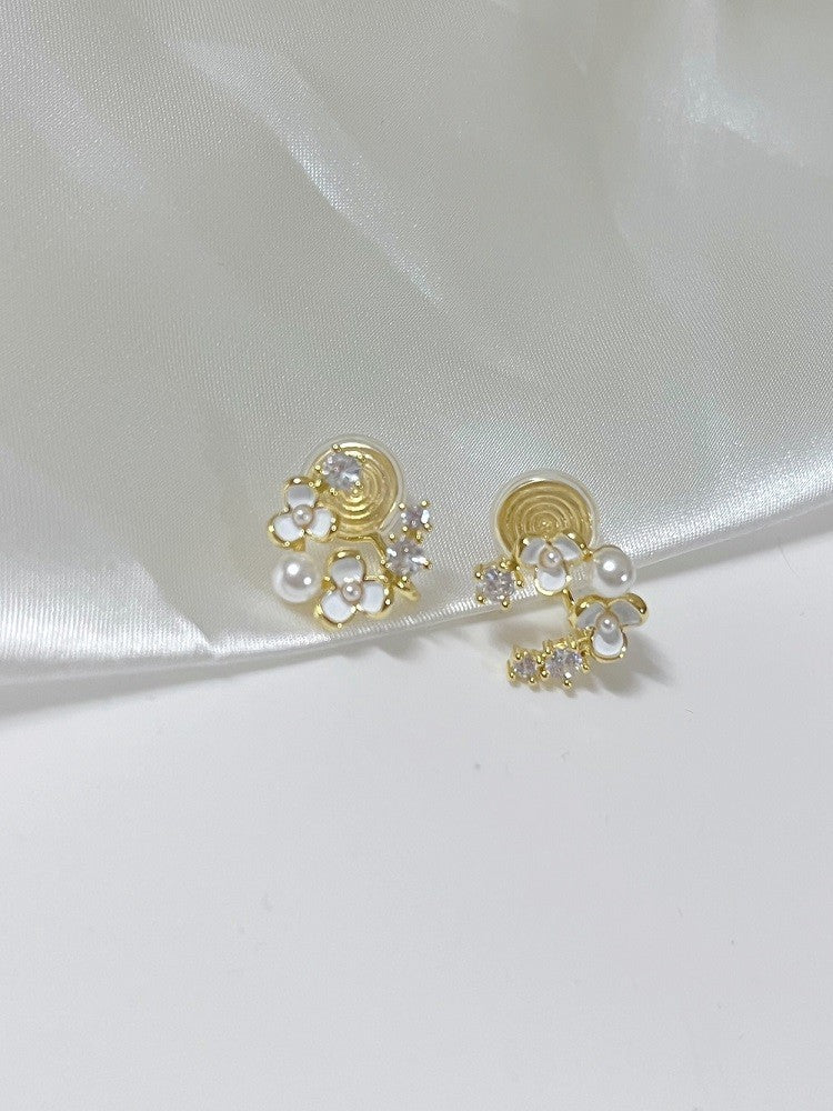 Jasmine Flower Gentle Female Earrings